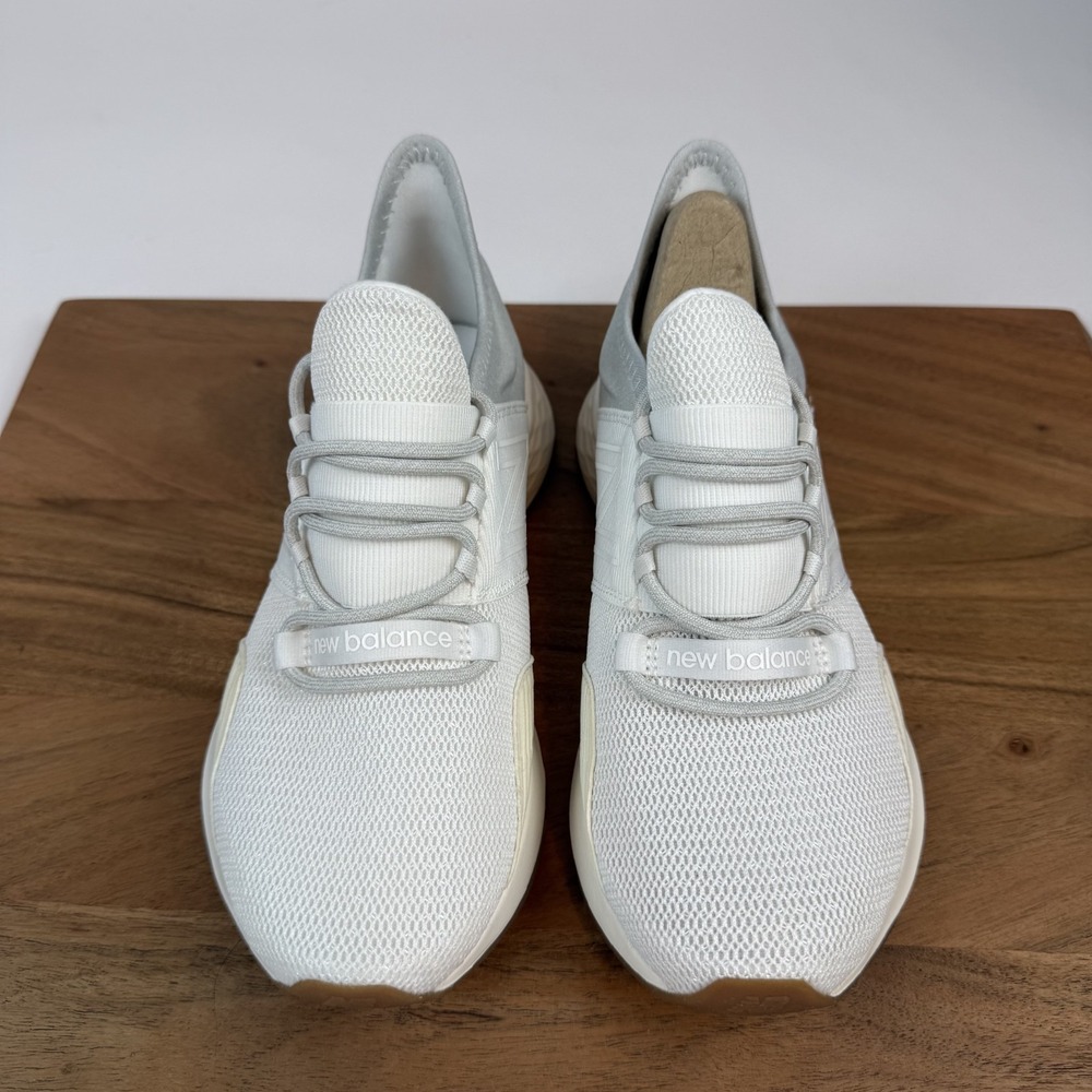 New Womens New Balance Fresh Foam Roav Tee Shirt White Casual Sneakers Size‎ 6.5 - Picture 4 of 8
